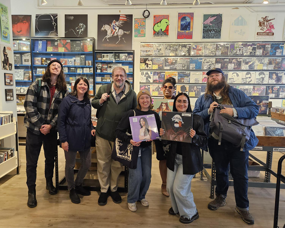 Library Staff Purchase New Library Materials from Local Businesses